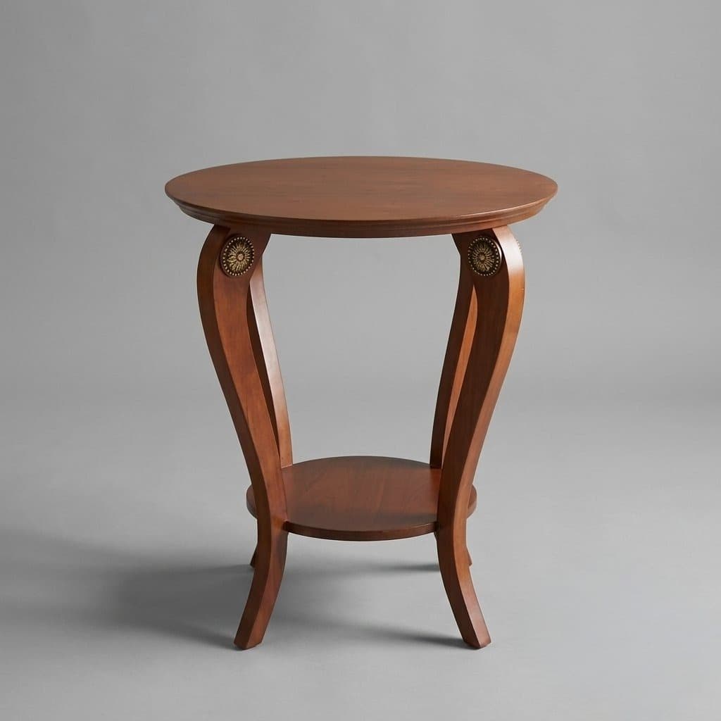 Royal Medallion French End Table