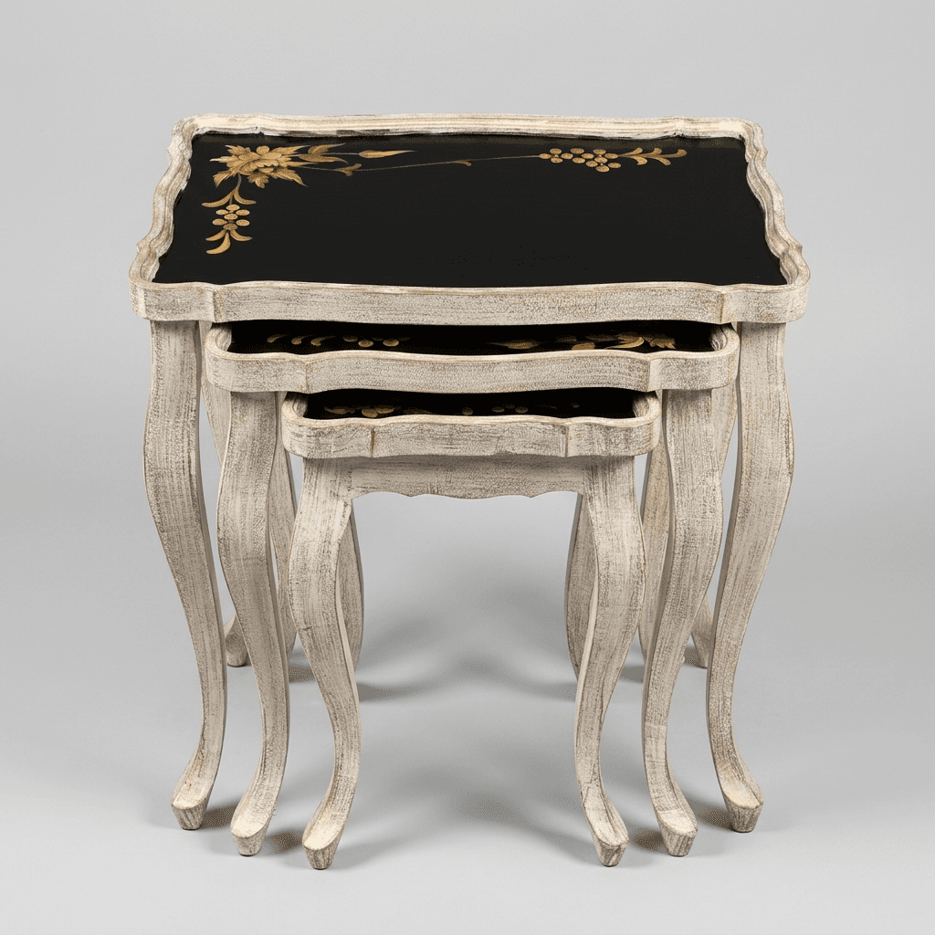Nordic Vintage Nesting Tables | Set of 3 Pakistan