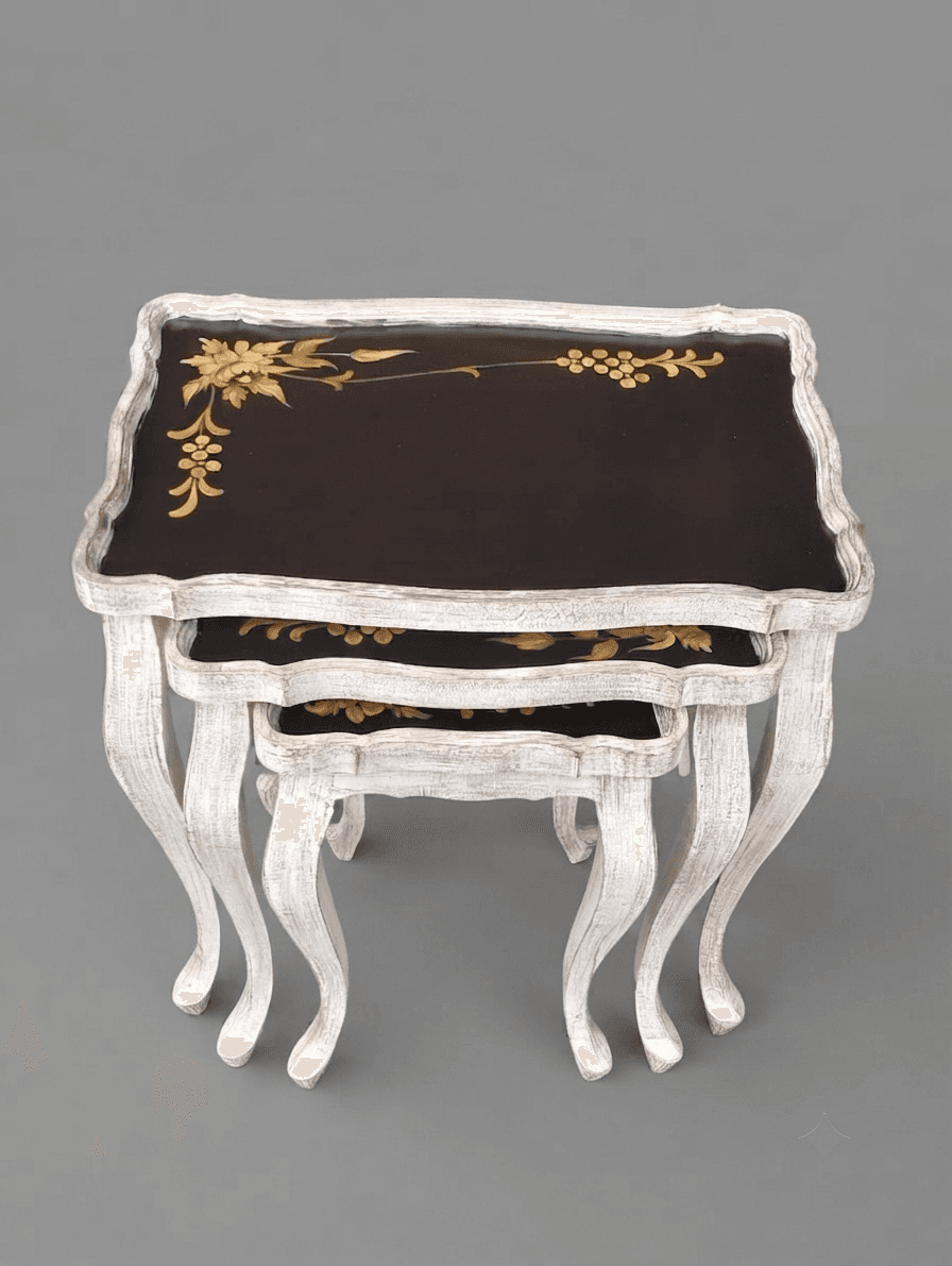 Nordic Vintage Nesting Tables | Set of 3 Pakistan
