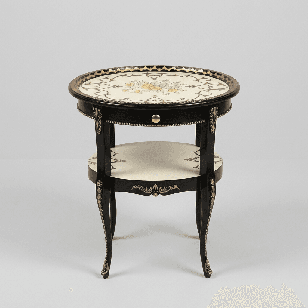 Grand Florentine French End Table