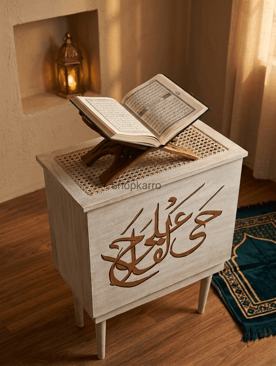 Serenity Calligraphy Cane Jaaye Namaz Box