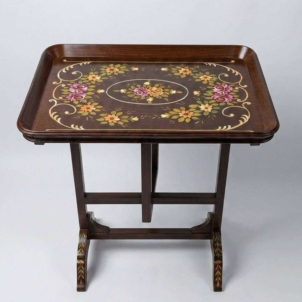 Blossom Charm Folding Tray Table