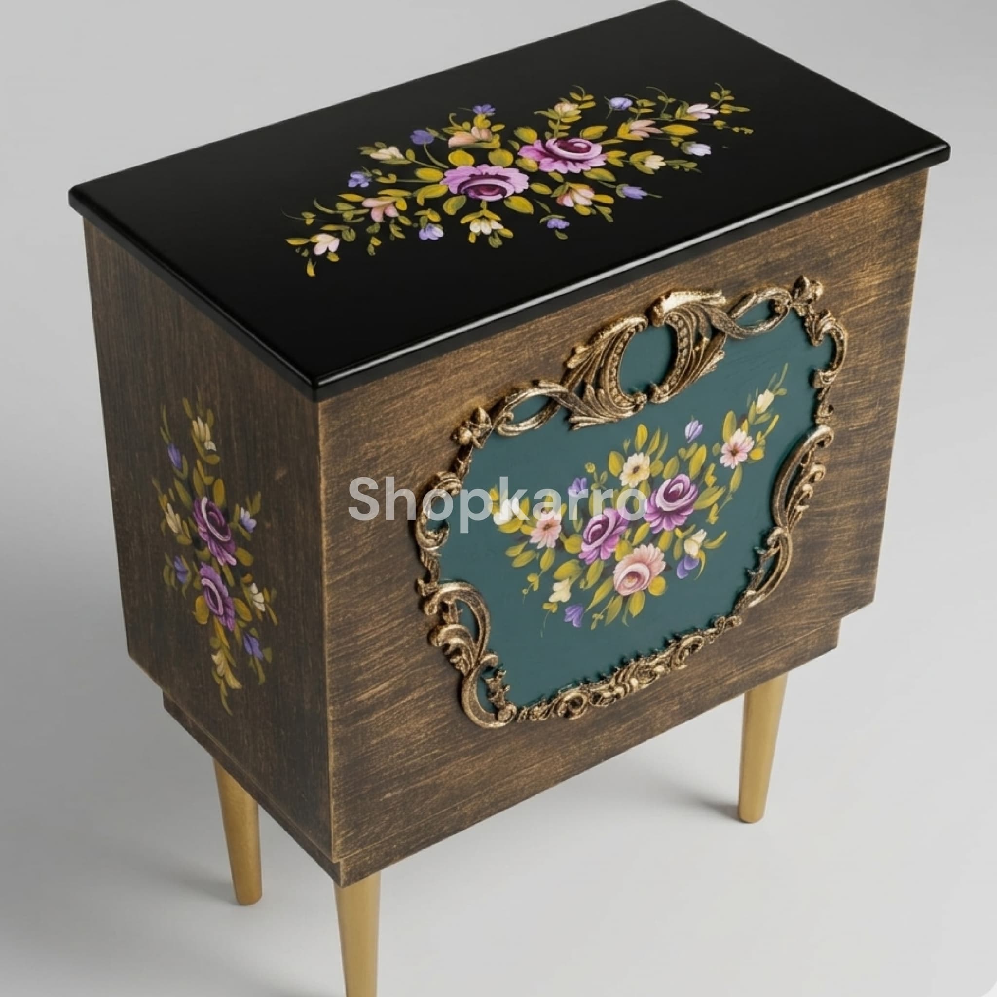 Majestic Floral Quran Box